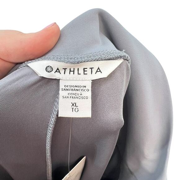 Athleta Seasoft Pants‎ in Gray Wide Leg Size XL - Picture 13 of 15